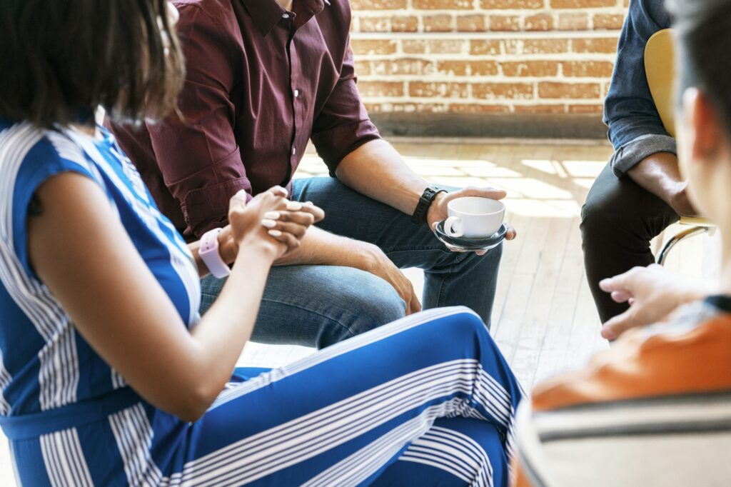 Support group meeting